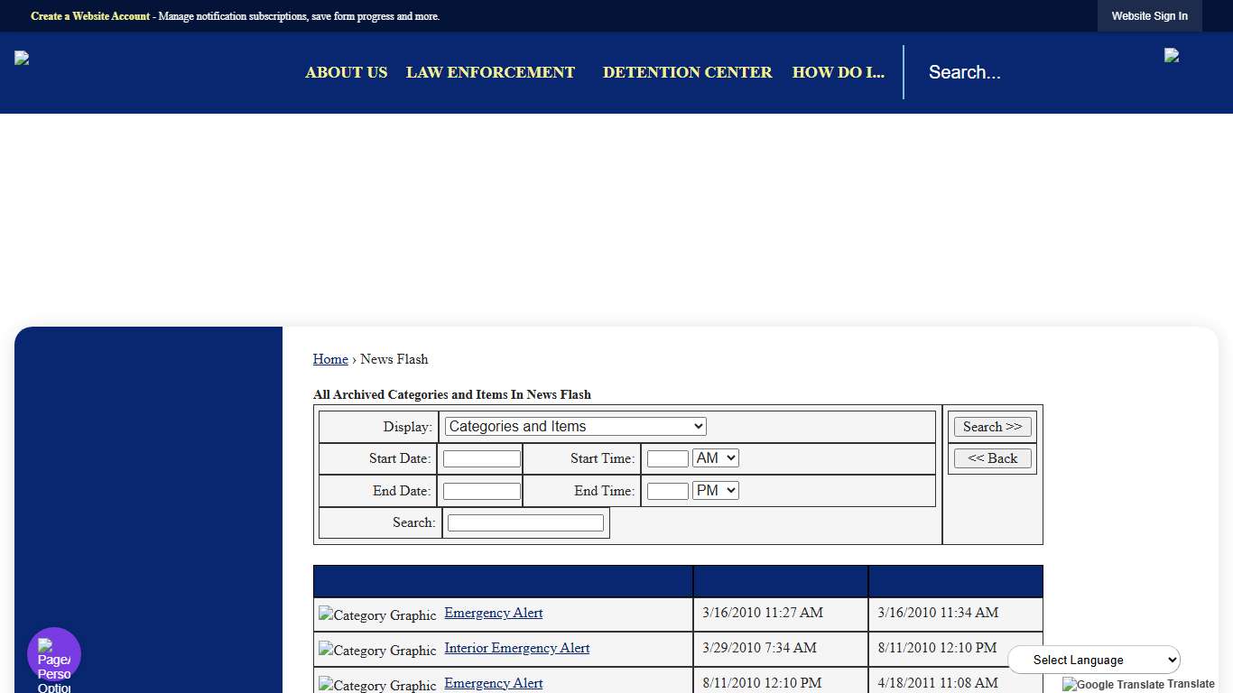 News Flash • Pueblo County Sheriff, CO • CivicEngage